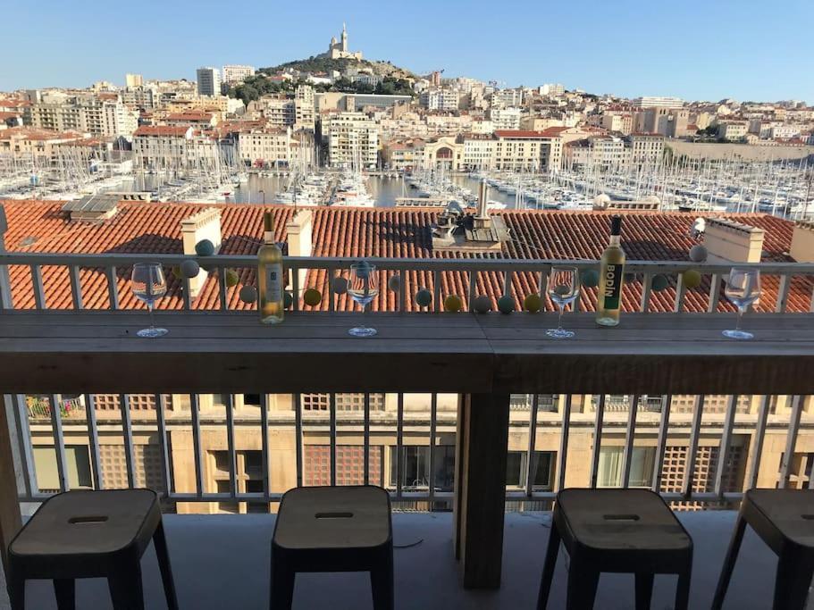 Le Belvedere Du Vieux-Port - Amazing View Marsilya Dış mekan fotoğraf
